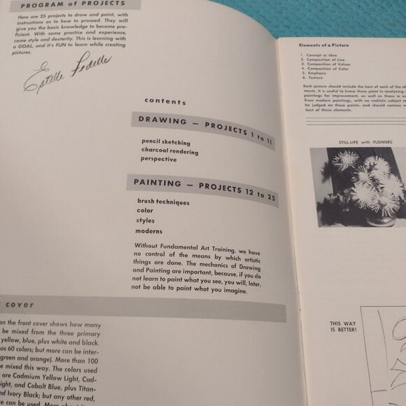 Vintage art book - How to Begin Painting for Fun - Walter Foster - Picture 2 of 3